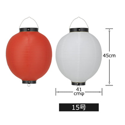 丸型ビニール提灯《6号丸型～30号丸型》