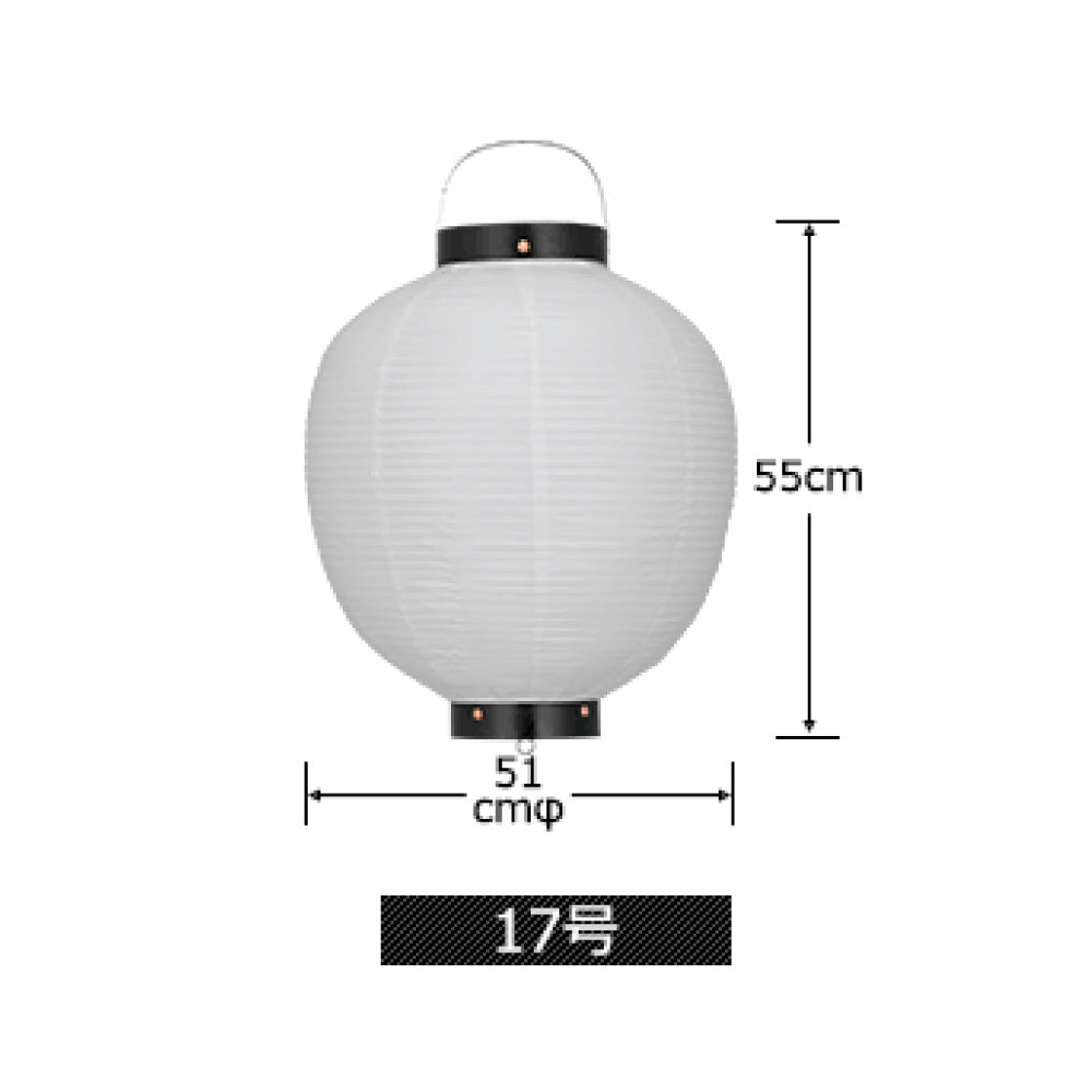 丸型ビニール提灯《6号丸型～30号丸型》