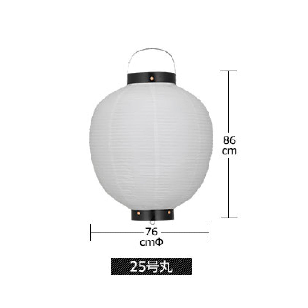 丸型ビニール提灯《6号丸型～30号丸型》