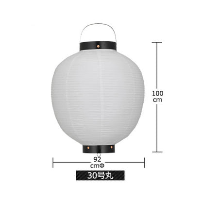 丸型ビニール提灯《6号丸型～30号丸型》
