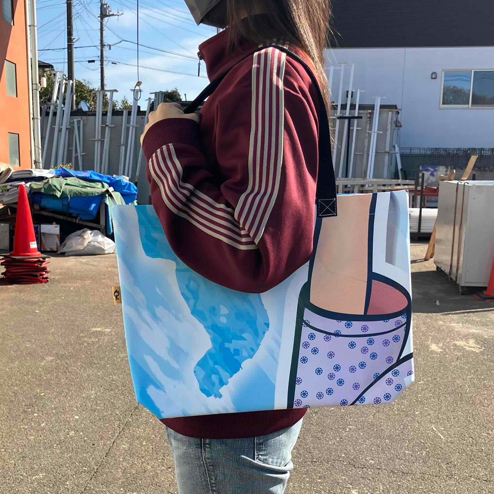 カンバンdeカバン_no.147 | カンバンdeカバン 横断幕 懸垂幕 アップサイクル トートバッグ 鞄 再利用 看板